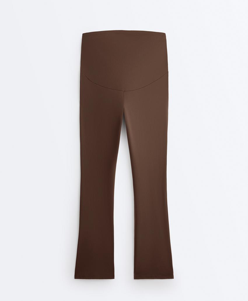 Брюки-клеш для беременных комфортlux длиной 80 см