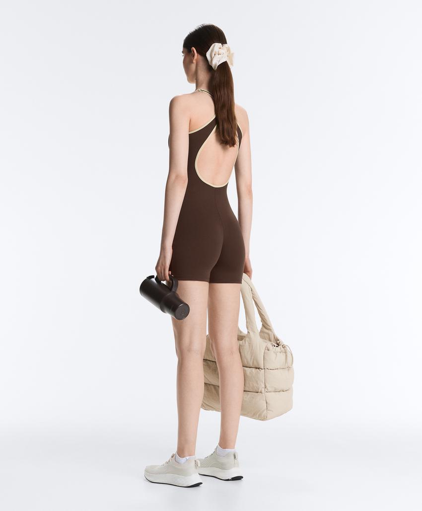 Комбинезон comfortlux короткий с контрастными вставками