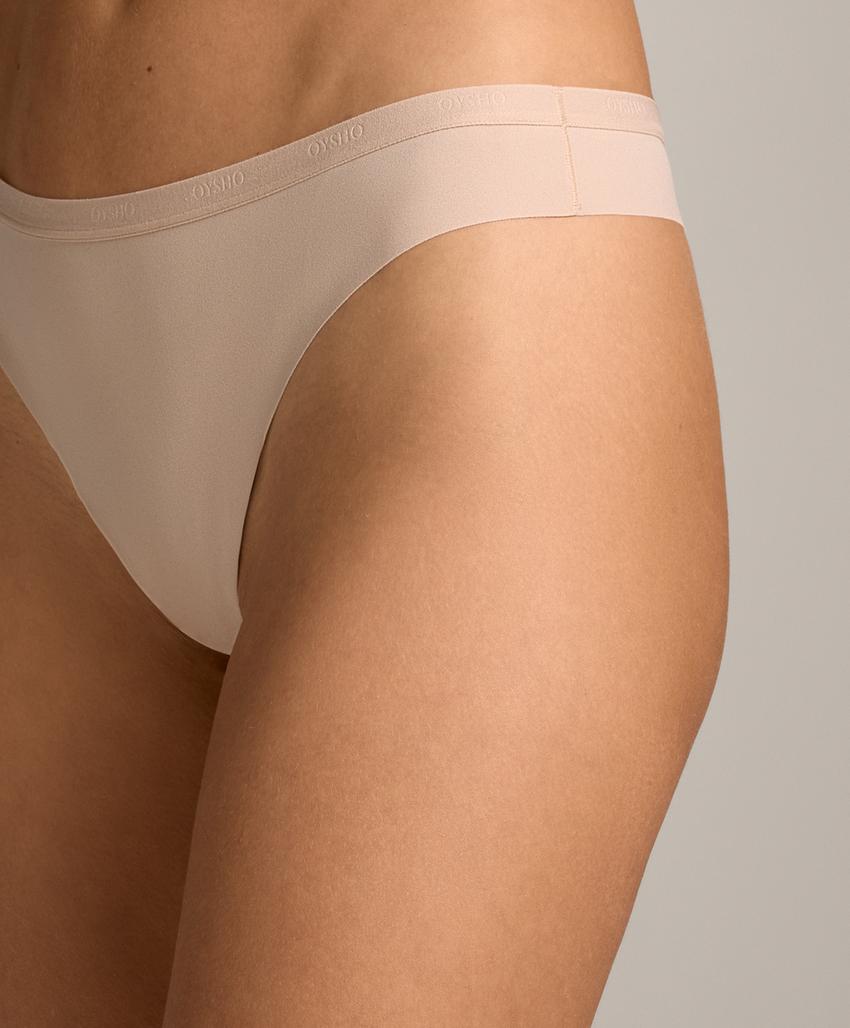 Трусы-стринги с логотипом из смеси полиамида