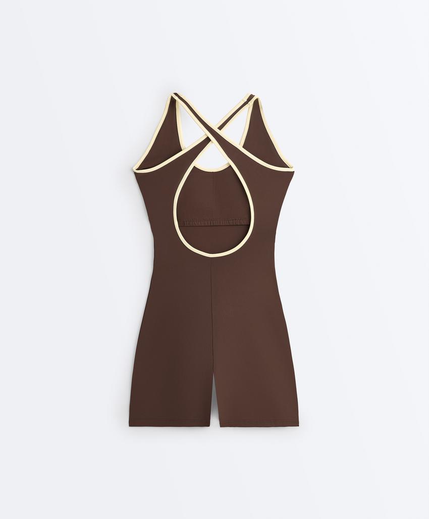 Комбинезон comfortlux с контрастными шортами