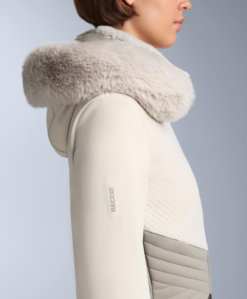 Костюм для горных лыж с защитой от воды и контрастными вставками