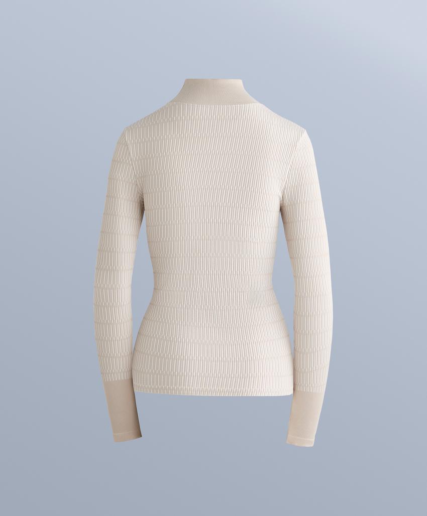 Бесшовная термофутболка с геометрическим узором Base Layer