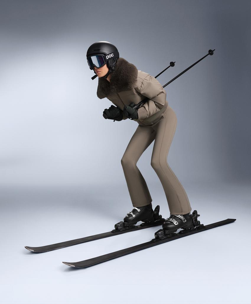 Пуховик minardi piume ski, водонепроницаемый, 80% пуха и 20% перьев