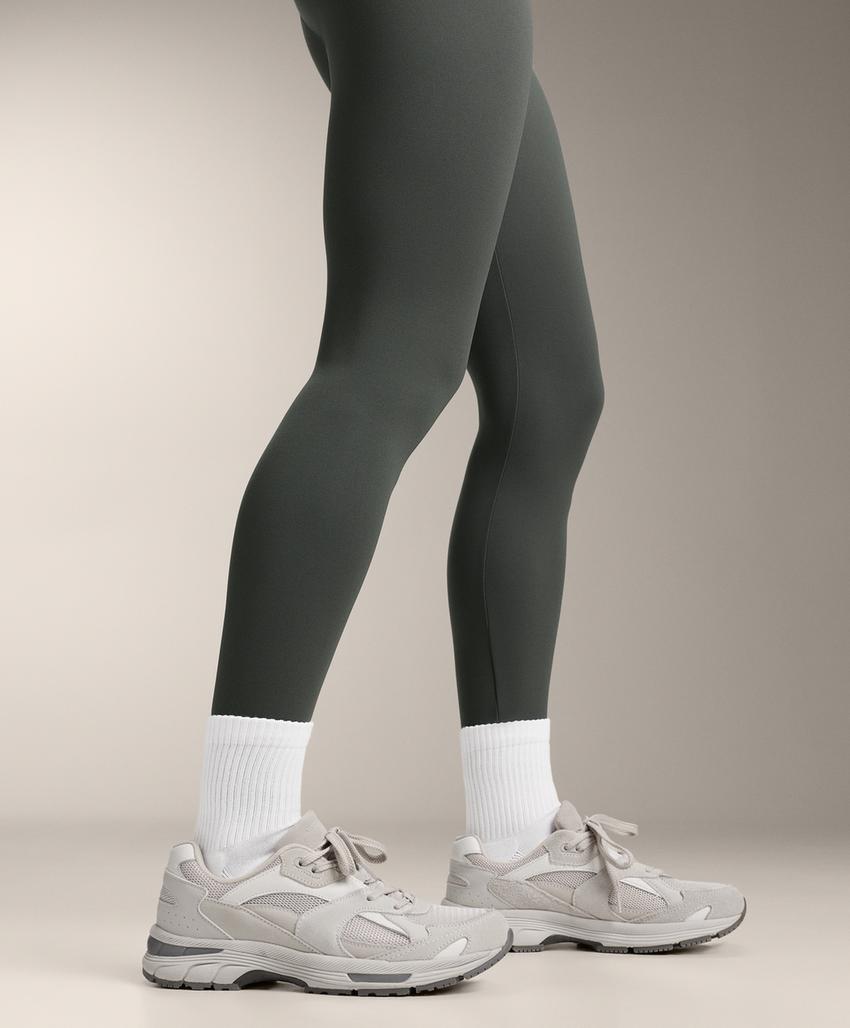 Носки для спорта из хлопкового смесового материала, 3 пары