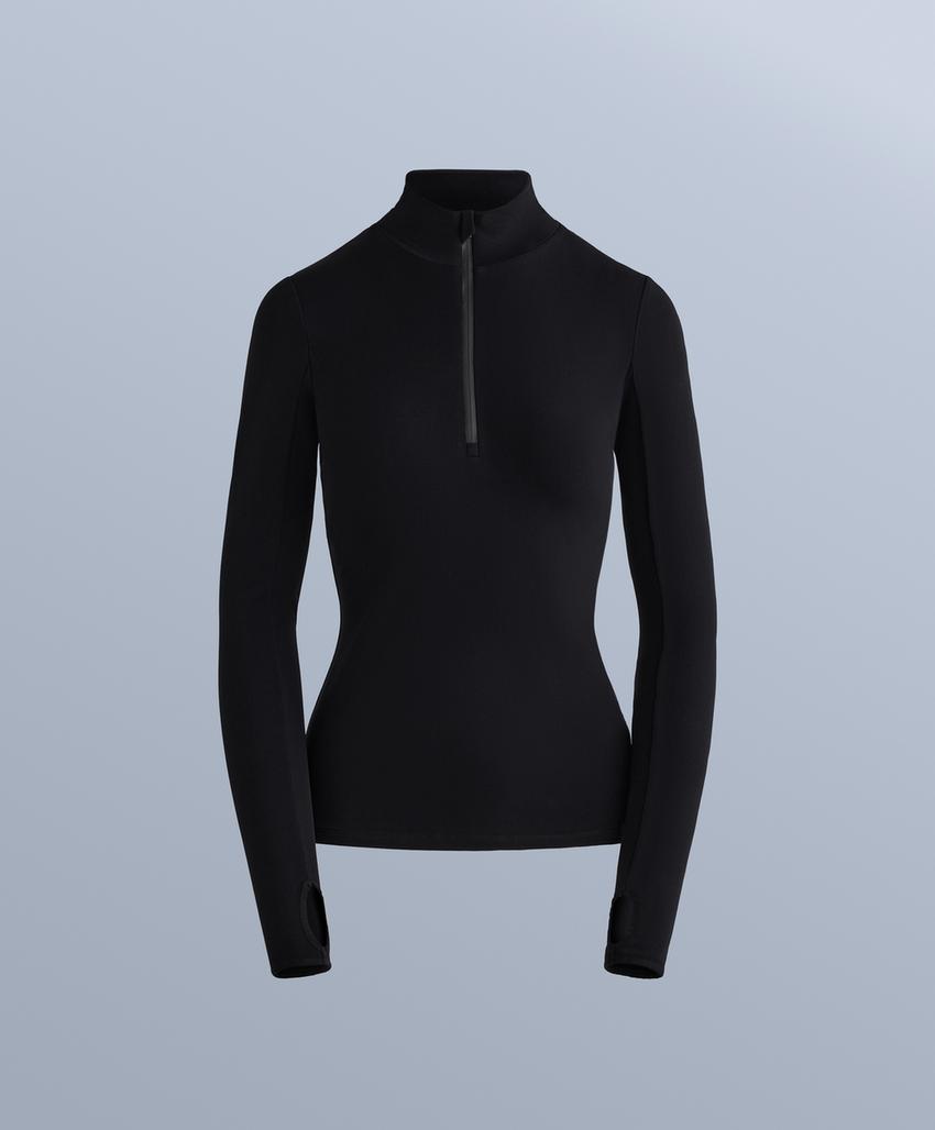 Термофутболка Base Layer с молнией до середины груди