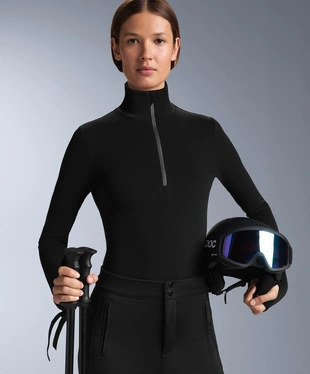 Термофутболка BASE LAYER с молнией до середины груди- Заказать в России