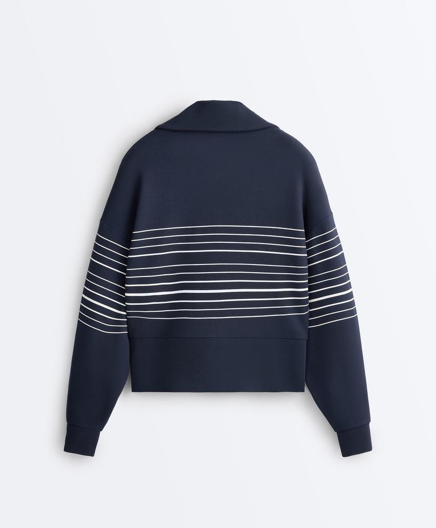 Морская куртка с морским узором из мягкого модала