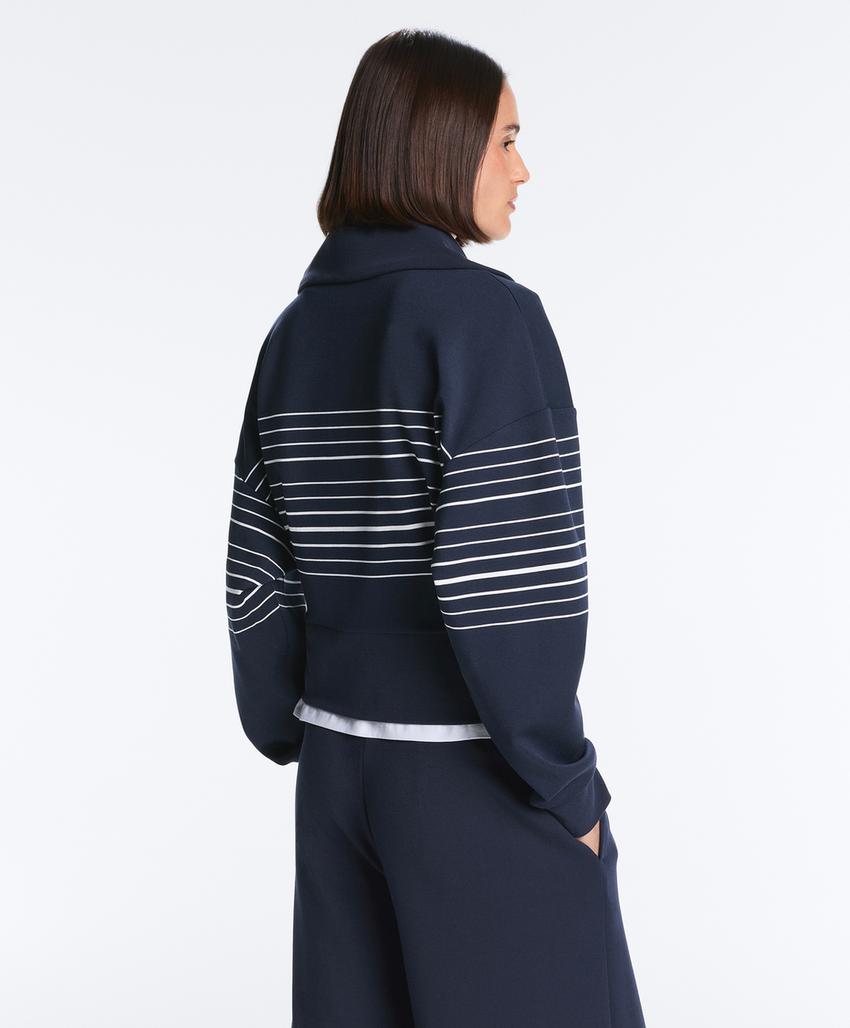 Морская куртка с морским узором из мягкого модала