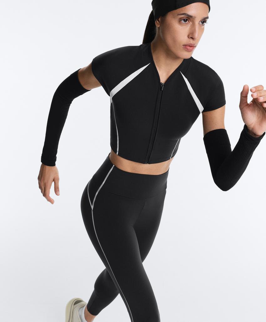 Отражающий компрессионный топ