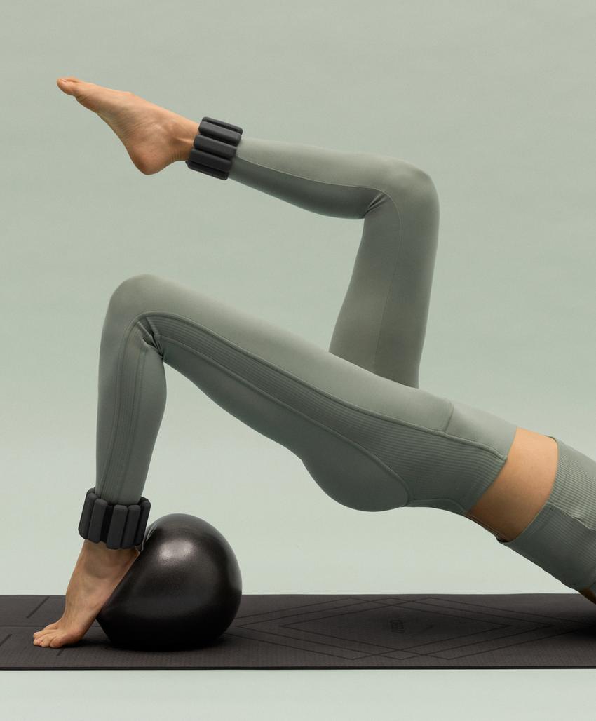 Леггинсы с высокой посадкой до лодыжек из ребристого материала comfortlux