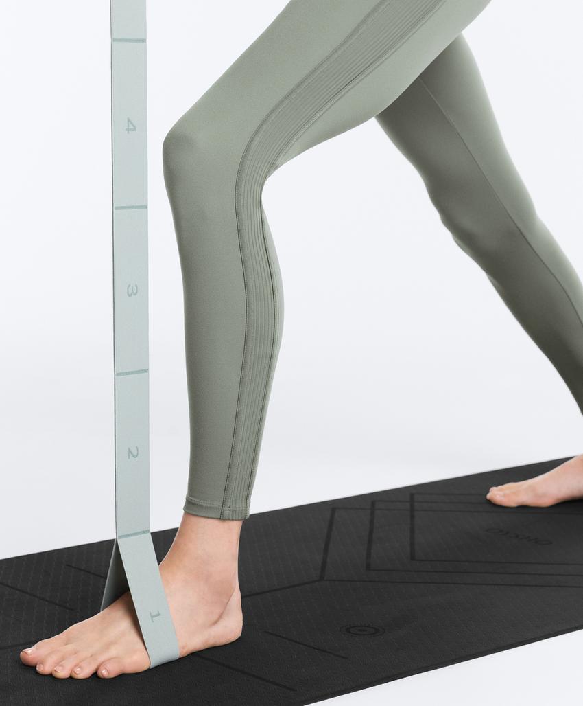 Леггинсы с высокой посадкой до лодыжек из ребристого материала comfortlux