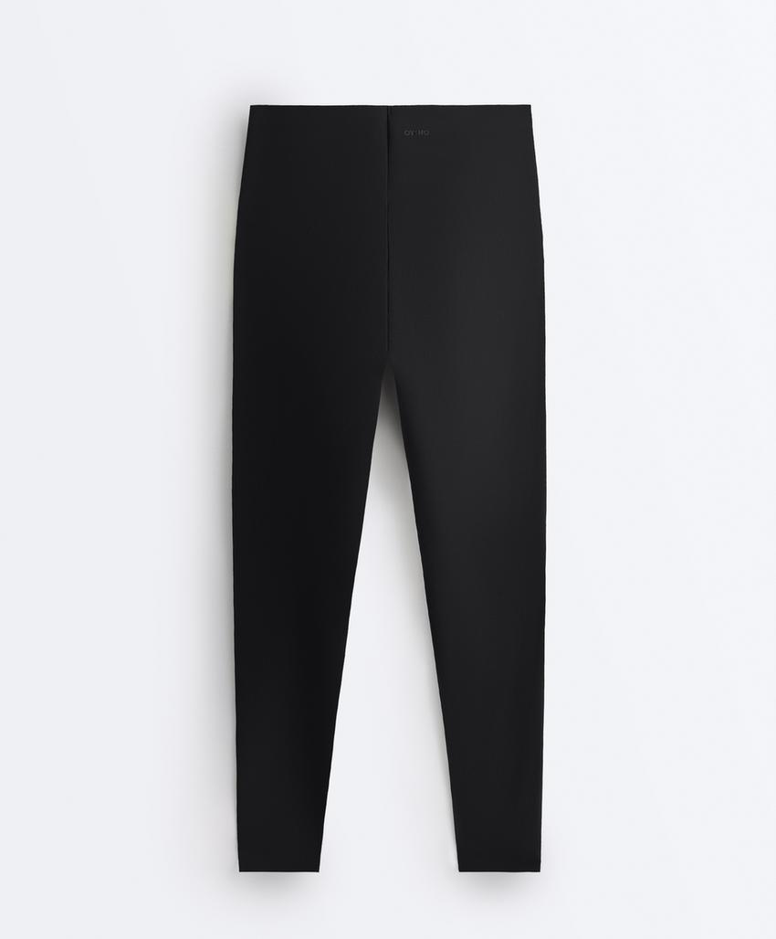 Леггинсы high rise длиной до щиколотки с v-вырезом из легкого материала 65 см