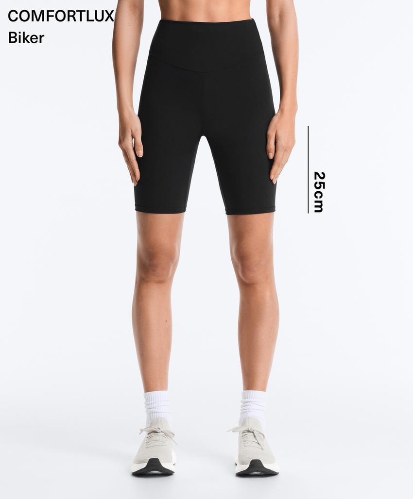 Леггинсы высокой посадки comfortlux 25 см для занятий на велосипеде