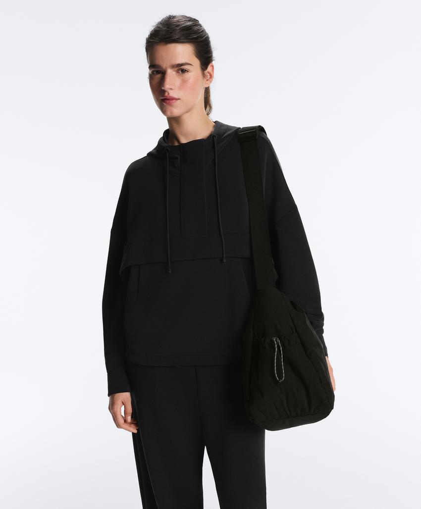 Толстовка с молнией из модального мягкого материала