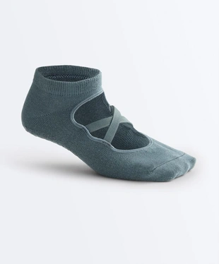 2 пары носков из смесового хлопка с лентами для йоги и пилатеса- Заказать в России