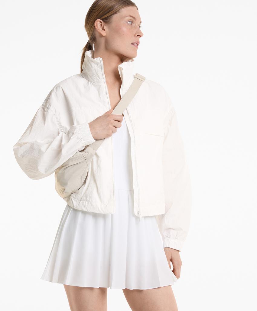 Плиссированное мини-платье