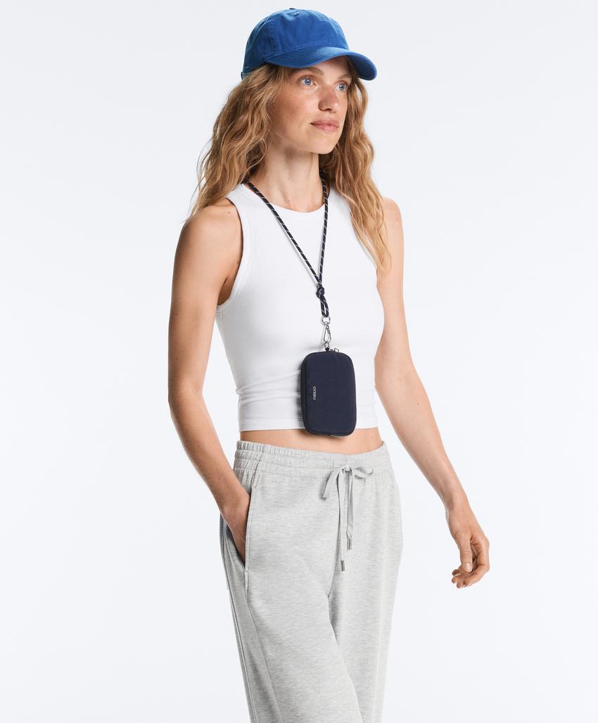 Лонгслив из рубчатого модального микса