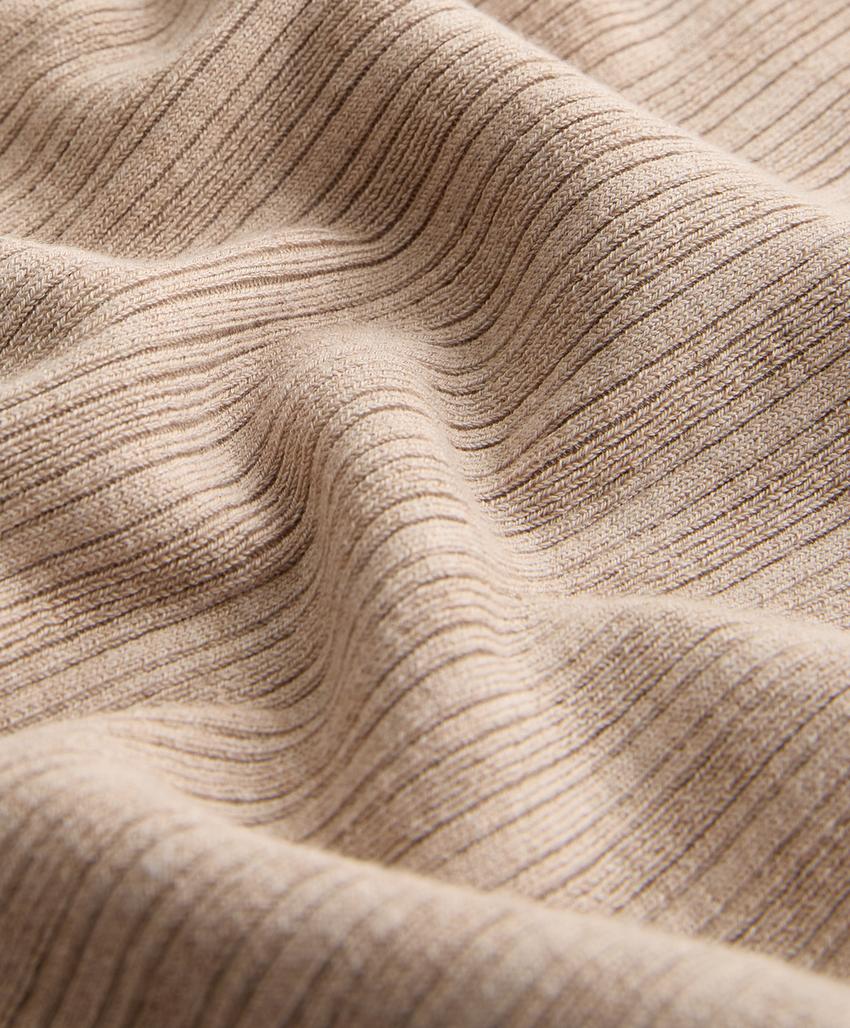 Топ облегающий вязаный Rib