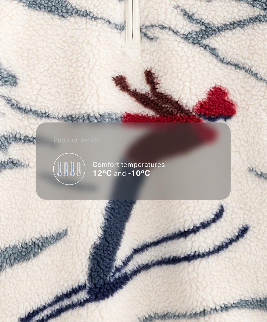 Полуприлегающая куртка из искусственного меха с молнией