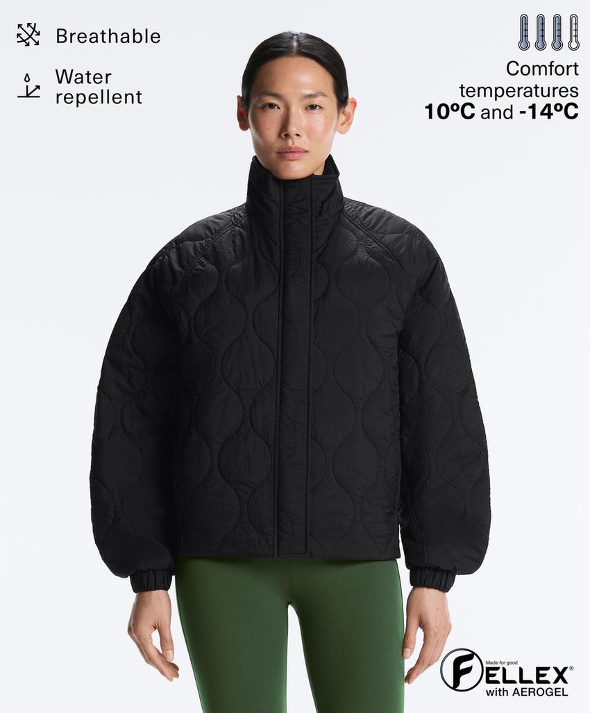 Утепленная куртка с водоотталкивающим покрытием из fellex® aerogel