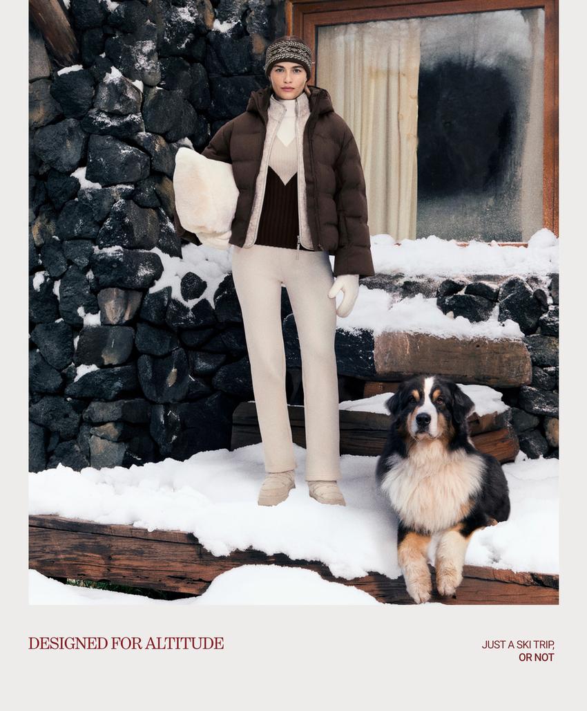 Брюки bootcut без швов с высокой посадкой очень теплые