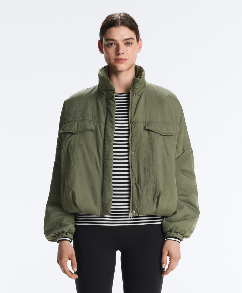 Куртка-пуховик с воздушным шаром из водоотталкивающего материала fellex® aerogel