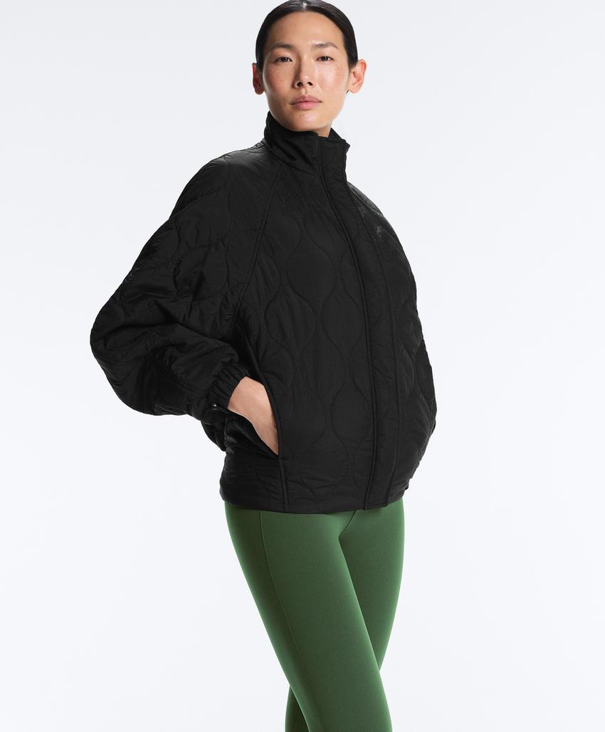 Водоотталкивающий стеганый пуховик с fellex® aerogel