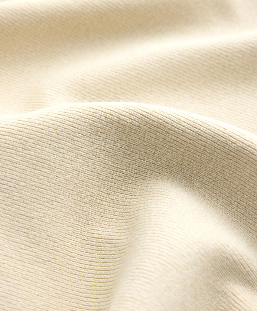 Длинный вязаный пальто с капюшоном