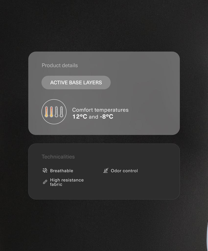 Футболка с длинным рукавом из термоактивного материала