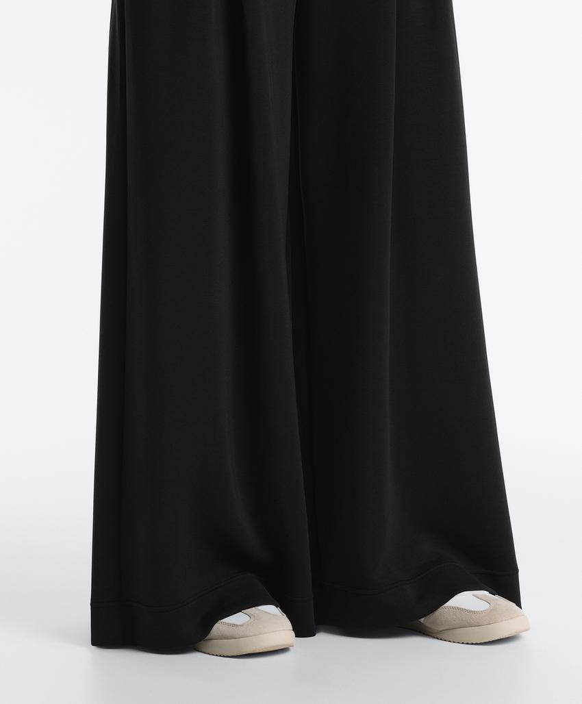 Длинные брюки премиум-класса со складкой и модалом