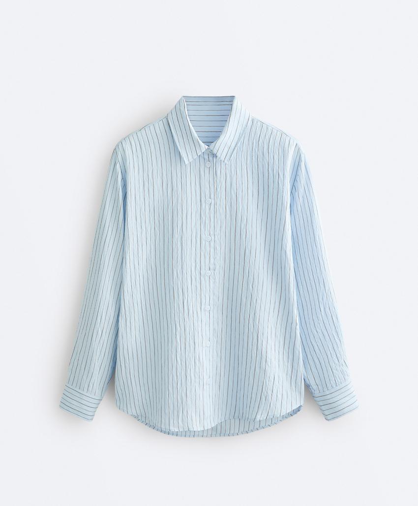 Регулярная рубашка в полоску