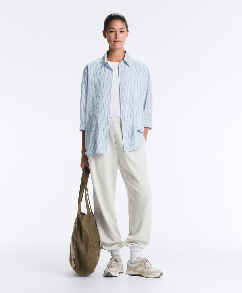 Регулярная рубашка в полоску