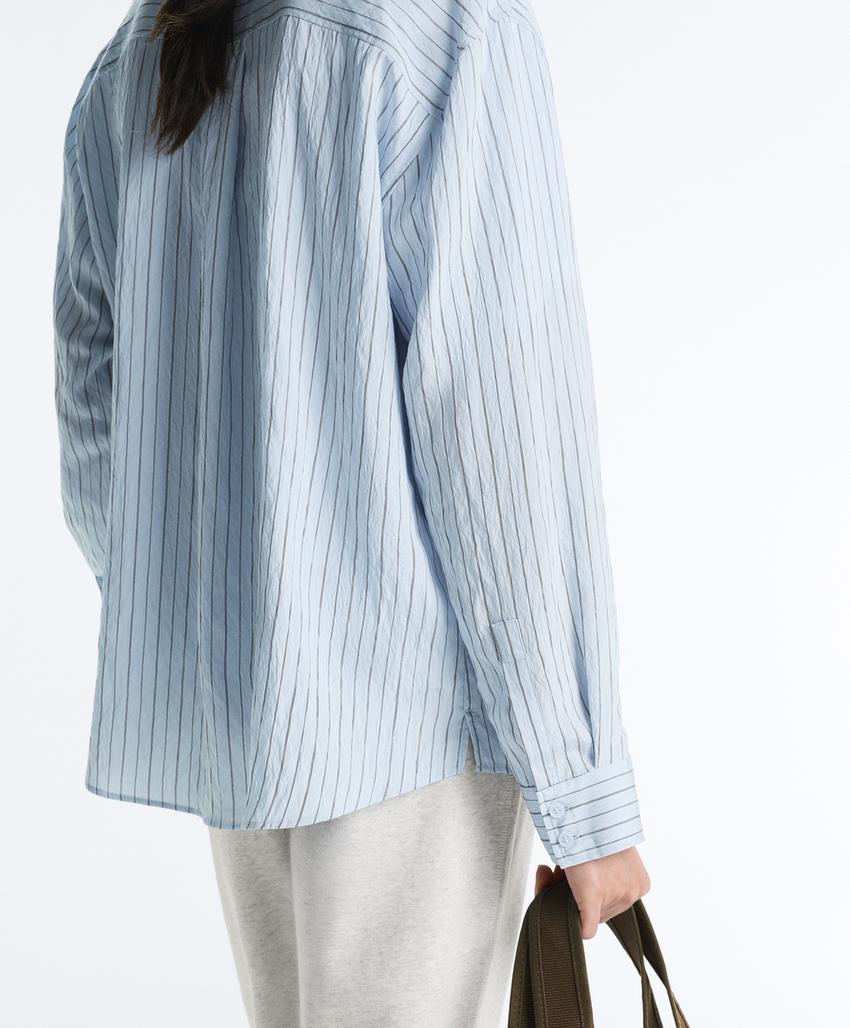 Регулярная рубашка в полоску