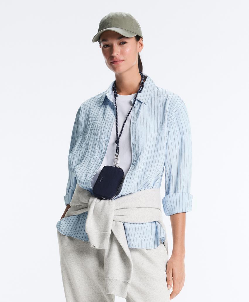 Регулярная рубашка в полоску