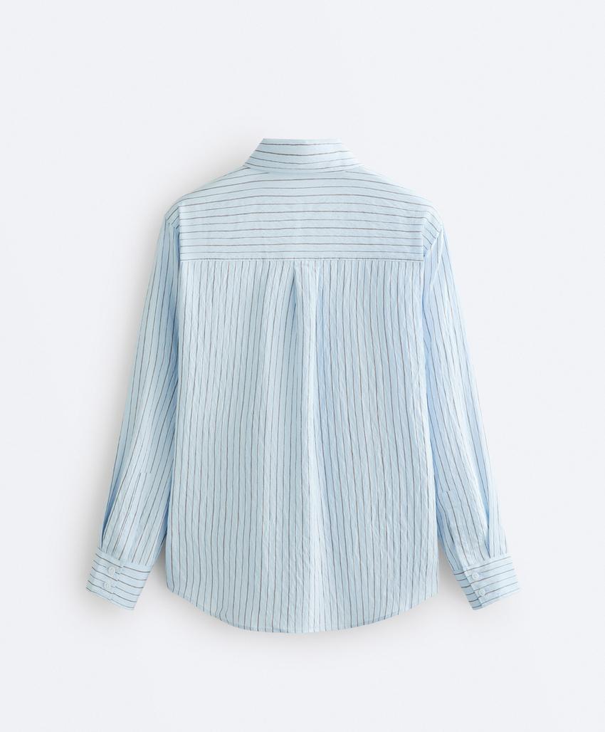 Регулярная рубашка в полоску