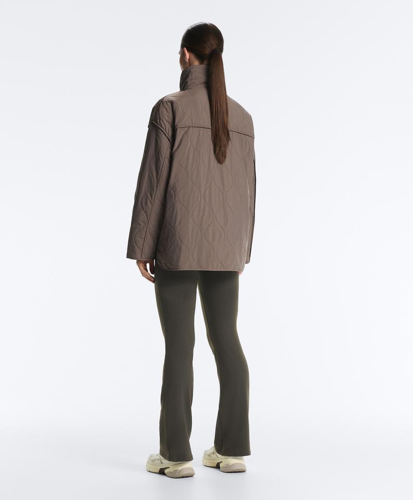 Утепленный пуховик с водоотталкивающим покрытием из fellex® aerogel