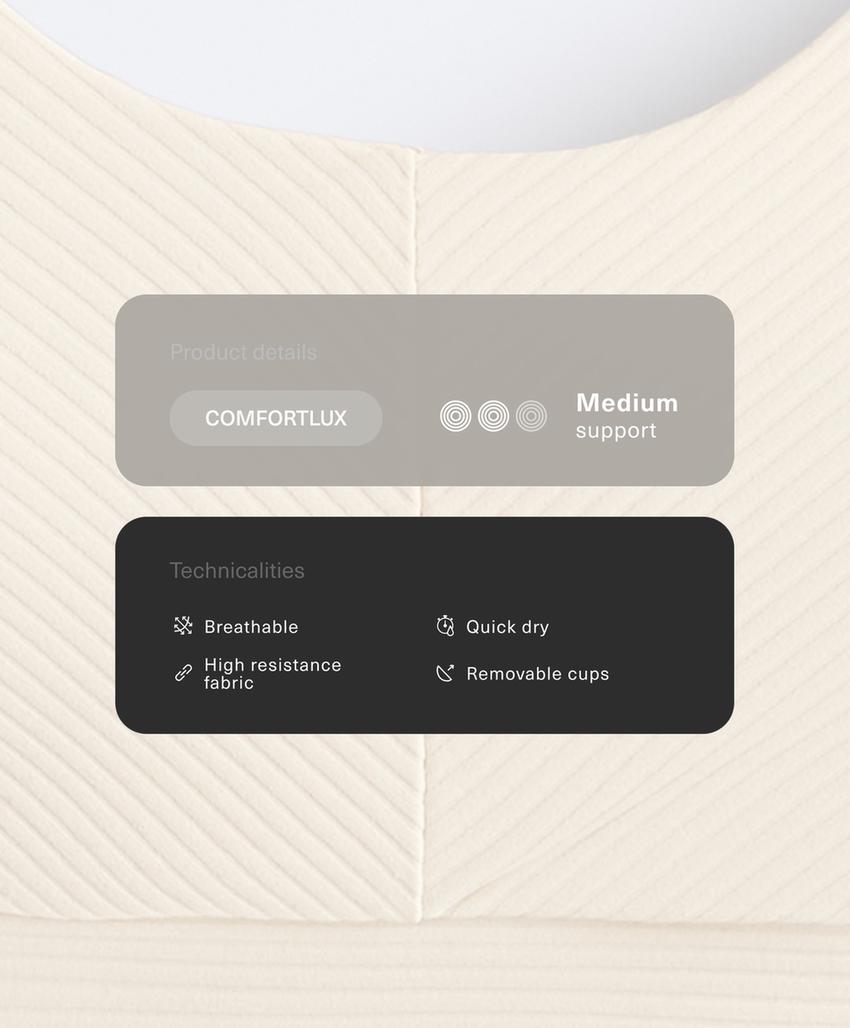 Топ comfortlux rib