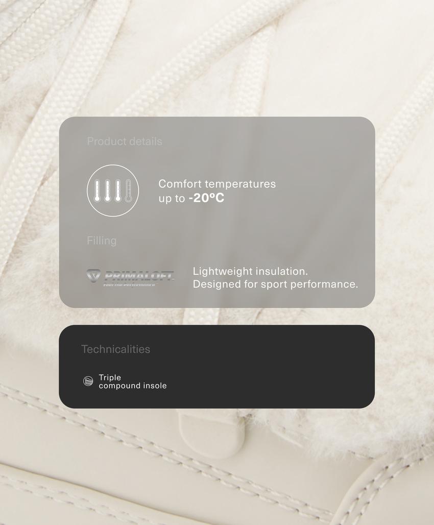 Технические ботинки из искусственного меха с завязками