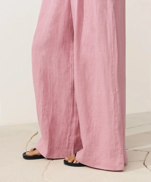 Купить OYSHO Брюки WIDE LEG из 100%-го льна