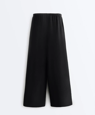 Купить OYSHO Прямые брюки из 100%-го льна с отстрочкой