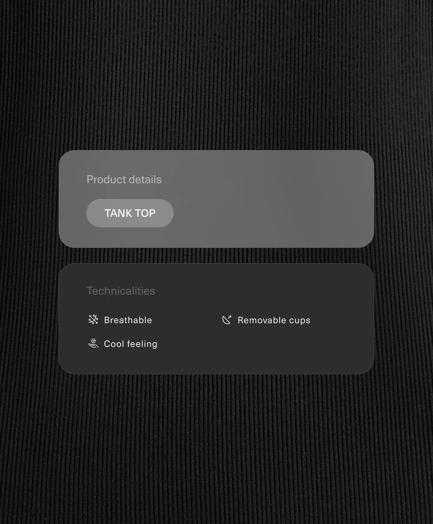 Длинный топ-майка из рубчатого модального микса