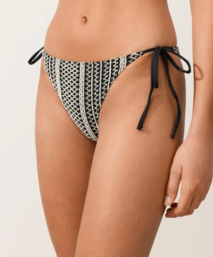 Полуоткрытые плавки бикини CROCHET- Заказать в России