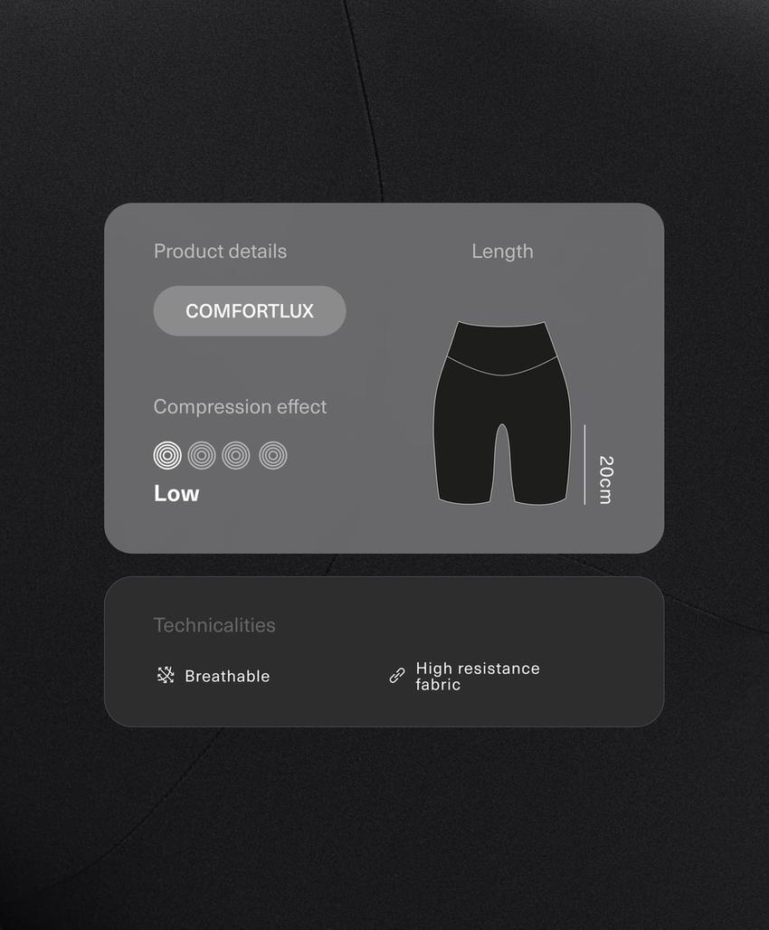 Велосипедки Comfortlux для беременных длиной 20 см