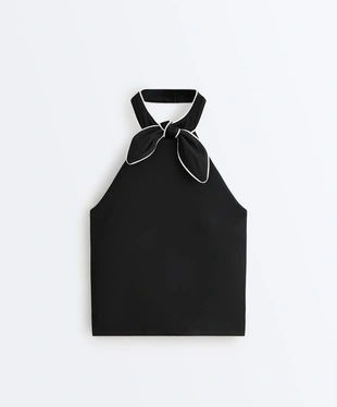 TANK TOP COMFORTLUX с халтером и бантом- Заказать в России