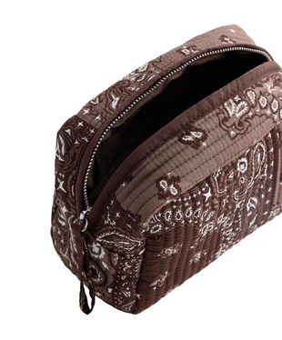 Стеганая косметичка с принтом «бандана»- Заказать в России