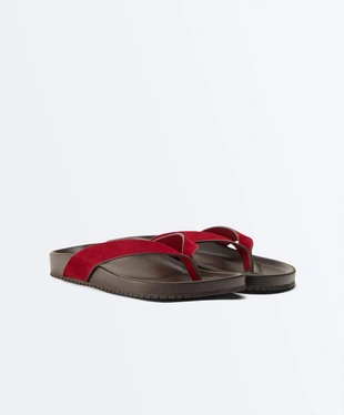 Кожаные сандалии- Заказать в России