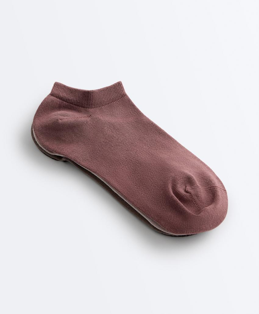 5 пар носков-сникеров из смесового хлопка