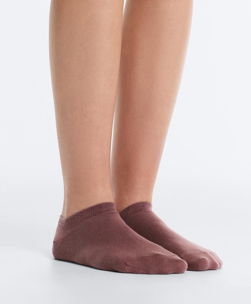 5 пар носков-сникеров из смесового хлопка