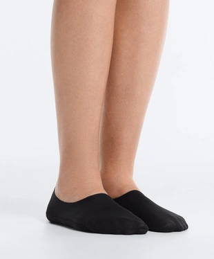 2 пары невидимых носков в рубчик из смесового хлопка с высоким вырезом- Заказать в России