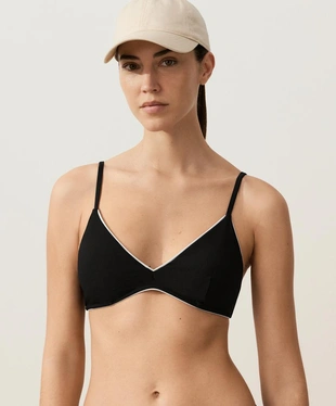 Топ бикини с треугольными чашками и бантом- Заказать в России